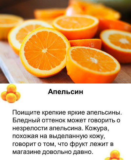 Апельсин есть вечером