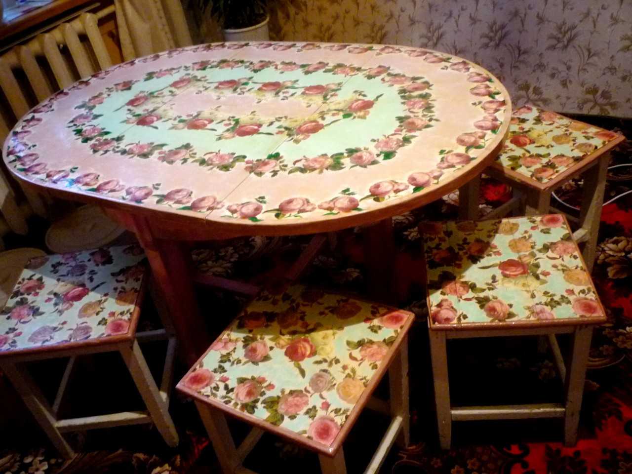 Как покрасить стол: красим мебель шаг за шагом, чтобы избежать ошибок (фото)