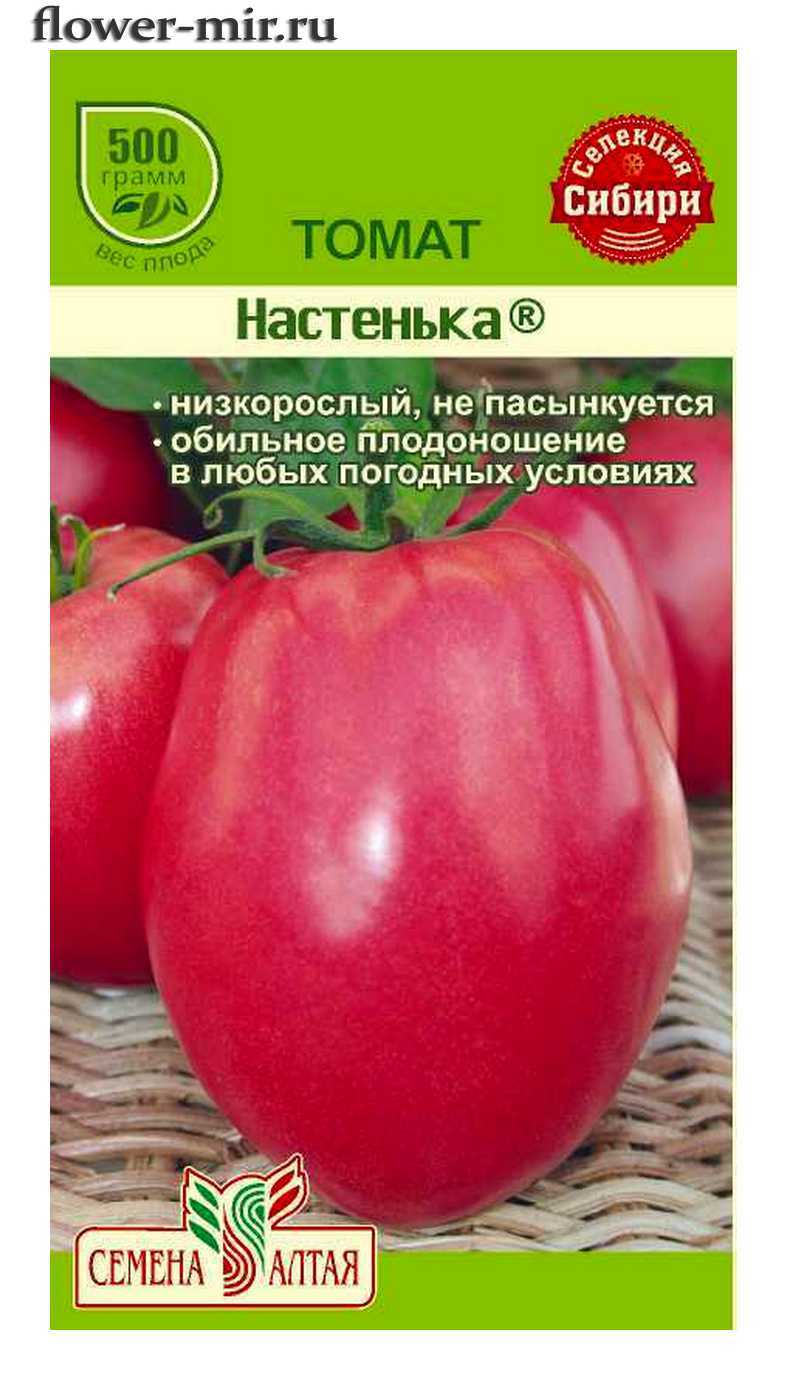 Правила выращивания, описание и характеристика томата настенька