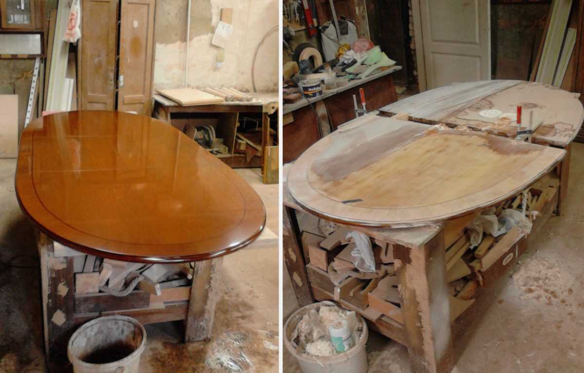 Как раскрасить стол из дерева: как перекрасить старый лакированный столик и другие, видео и фото